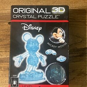 Disney Blue 3D Crystal Mickey Mouse Puzzle